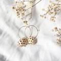 Kaua’i Drupe Shell Hoops