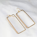 Lauhala Rectangle Hoops(PRE-ORDER)