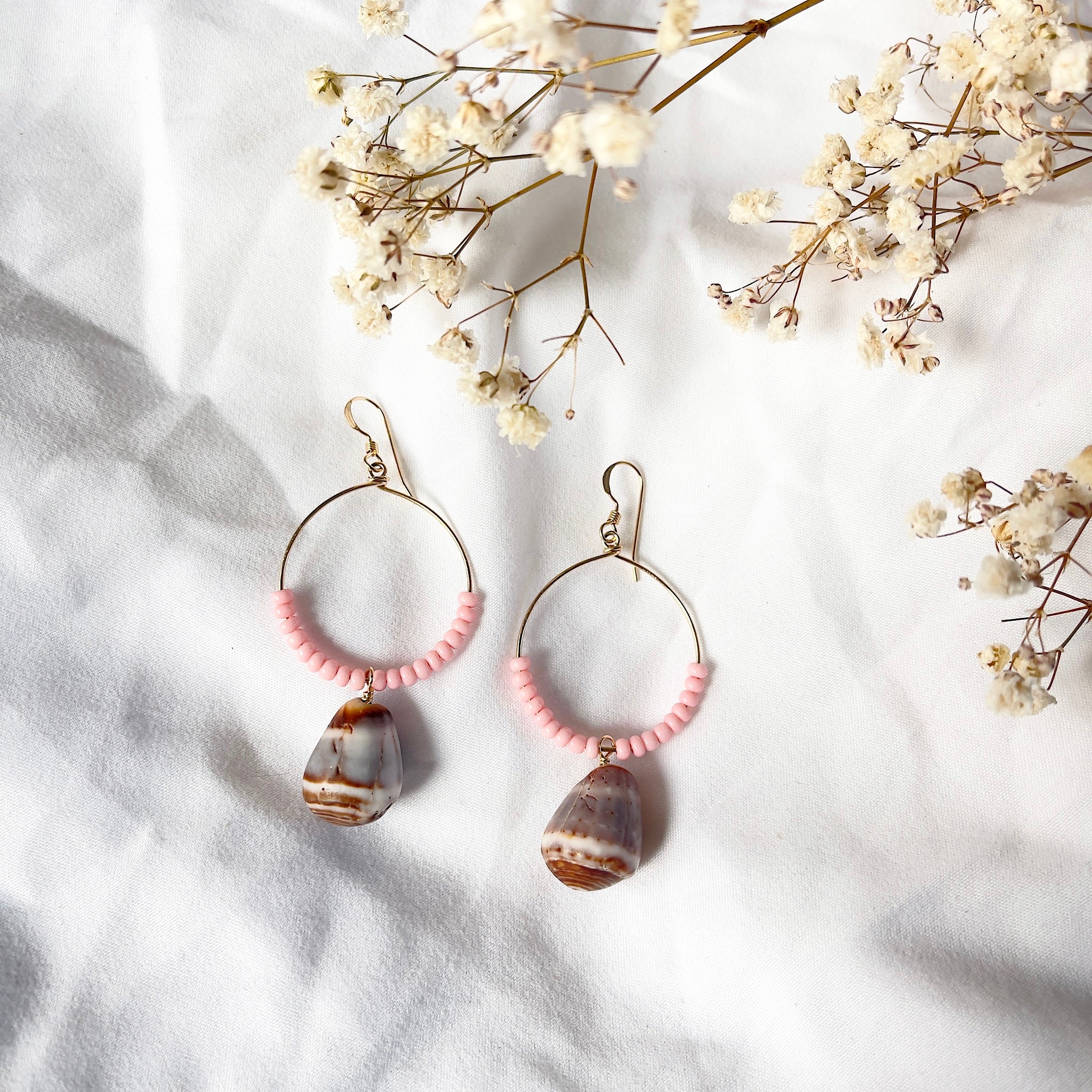 Kaua’i Cone Shell Earrins