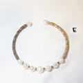 Lauhala Fresh Water Pearl Cuff