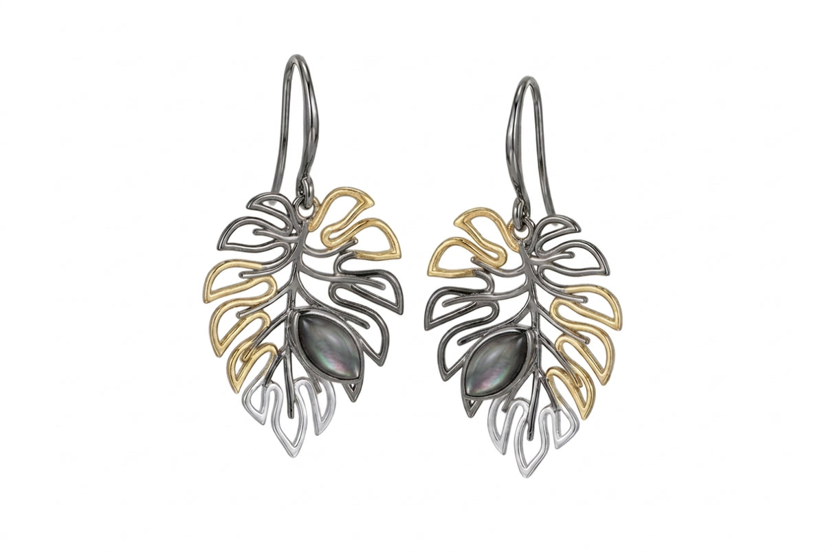 Monstera vibe Earrings