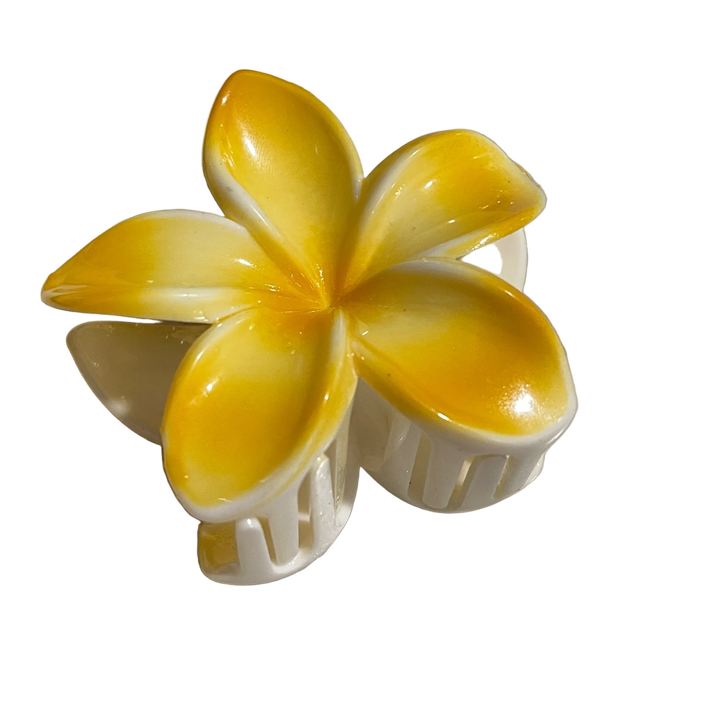 Plumeria Hair clip