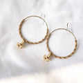 Mauahi X Lovellysea Lauhala Wrapped Puakenikeni Hoops