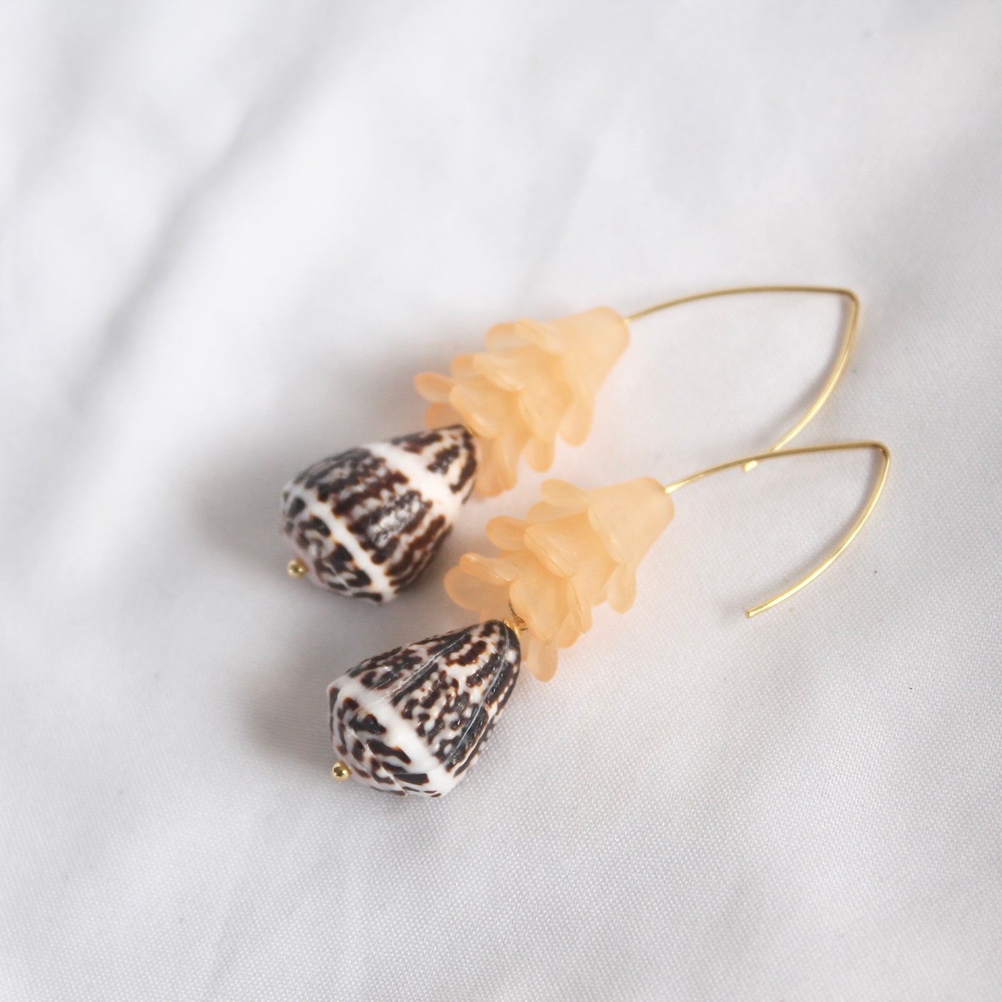 Cone Shell Pua Earrings