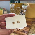 Lauhala Square studs
