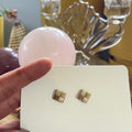 Lauhala Square studs
