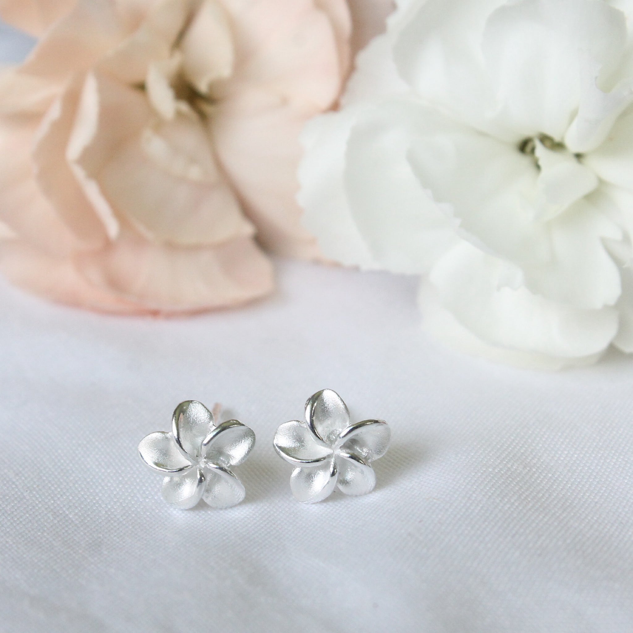 Plumeria Studs