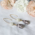 Hebrew V-Earrings